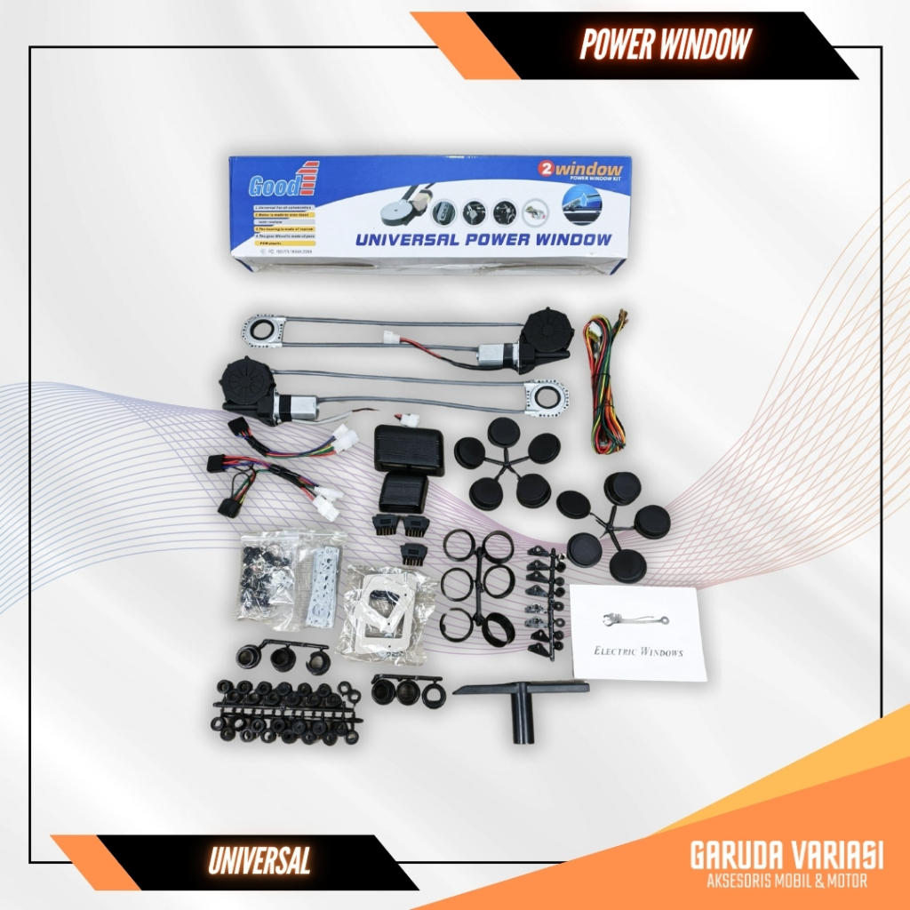 Jual Power Window Universal 2 Pintu GOOD1 Set Lengkap Premium 4 Pintu ...