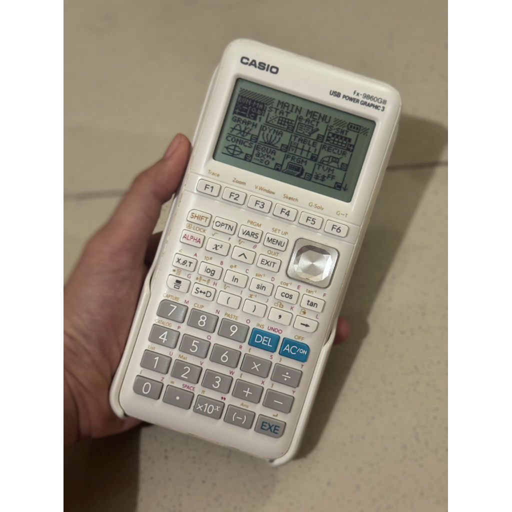 Jual Preloved Casio fx-9860GIII USB Power Graphic 3 - IB Calculator ...