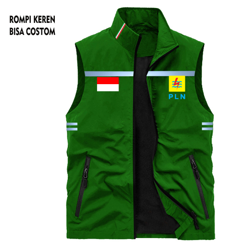 Jual DISCON!!! Rompi PLN, Rompi Fashion Pria, Rompi Scotlight, Rompi ...