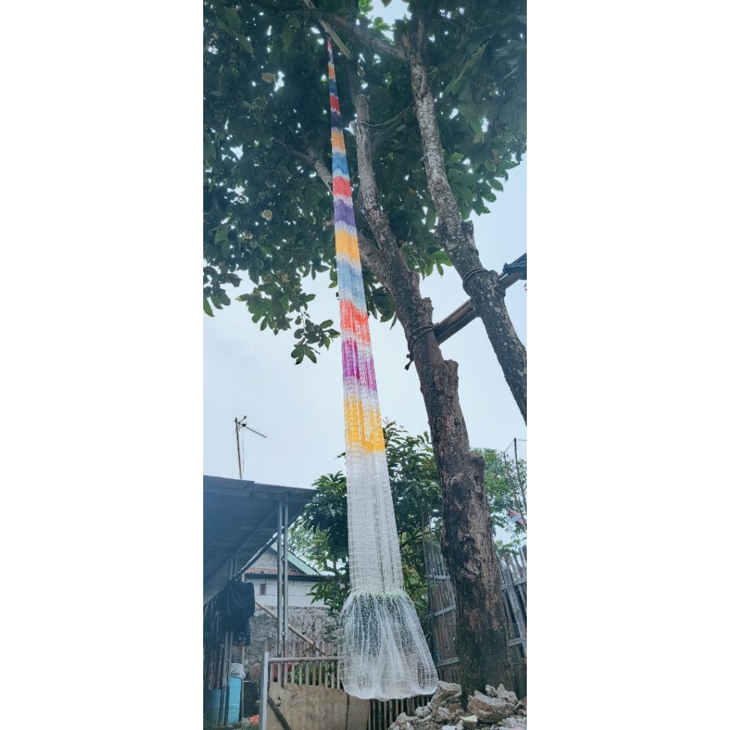 Jual JALA ikan nila 2jari sempit 5meter 028mm | Shopee Indonesia