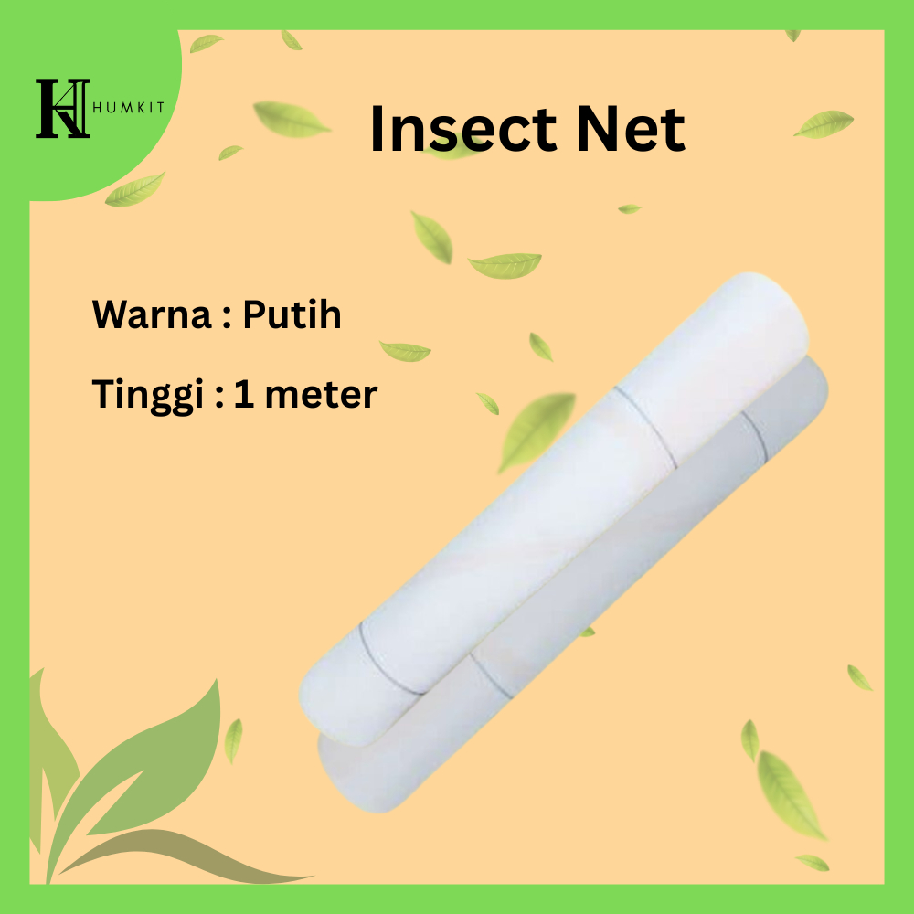 Jual Jaring Serangga Insect Net Putih Tinggi 1 Meter | Shopee Indonesia