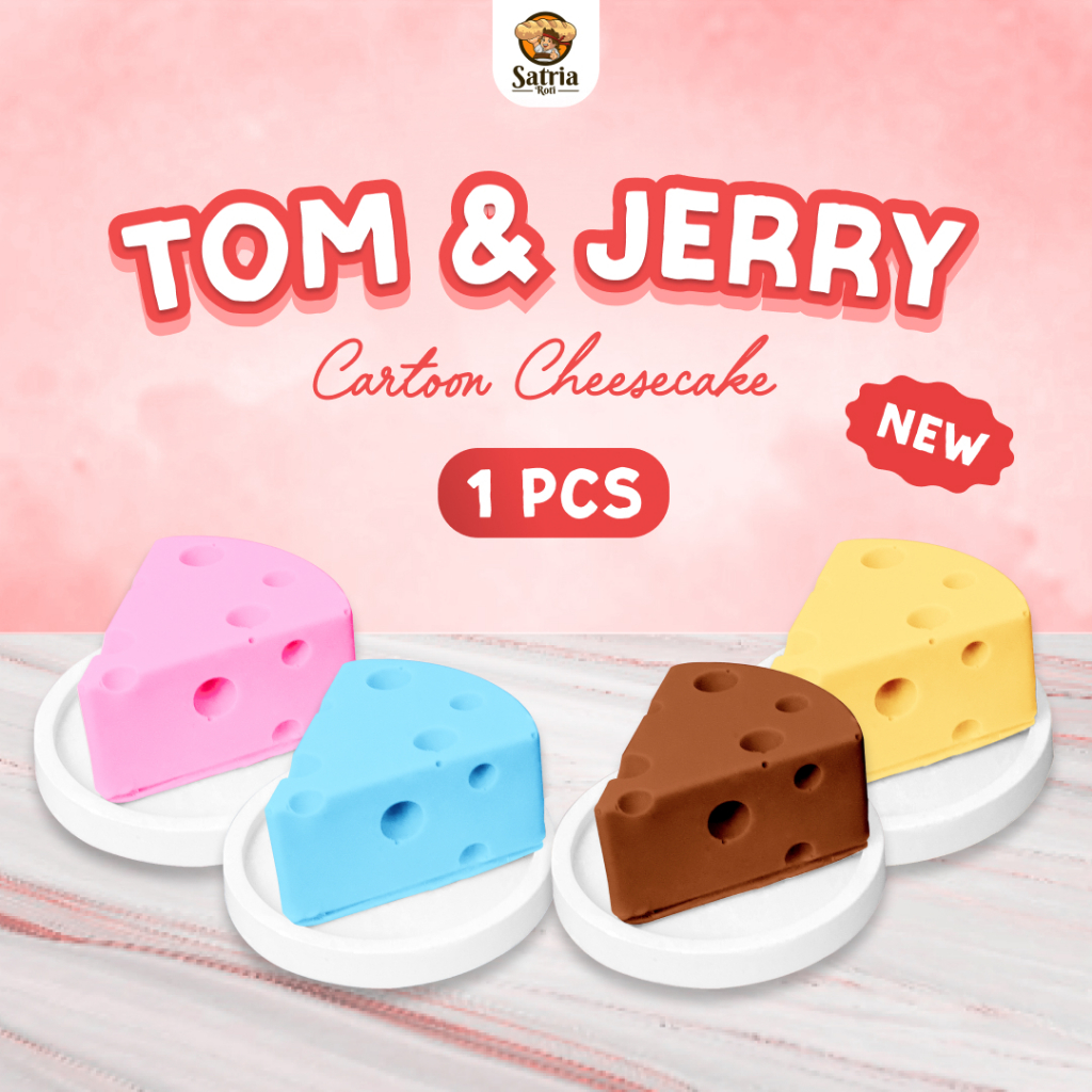 Jual [SATRIA ROTI] Tom and Jerry Cheese Cake / Cheesecake Viral ...