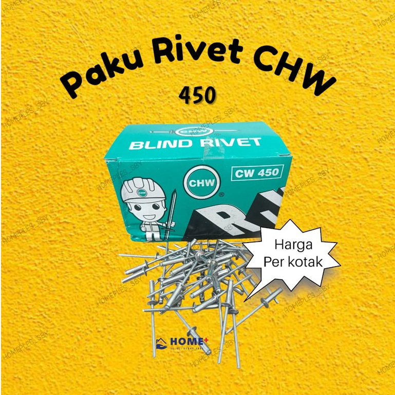 Jual Paku Rivet 450 CHW Isi 500 Pcs | Shopee Indonesia