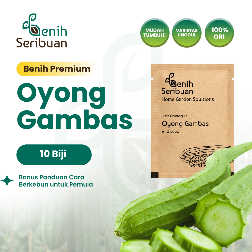 Benih Seribuan - Bibit Sayuran Oyong F1 Hibrida  Unggul