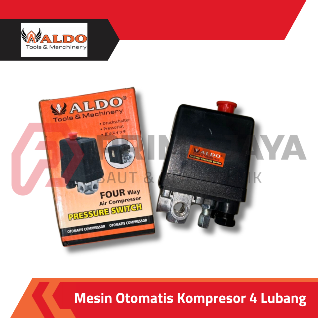 Jual MESIN OTOMATIS KOMPRESOR 4 LUBANG MINI / PENGATUR TEKANAN ...