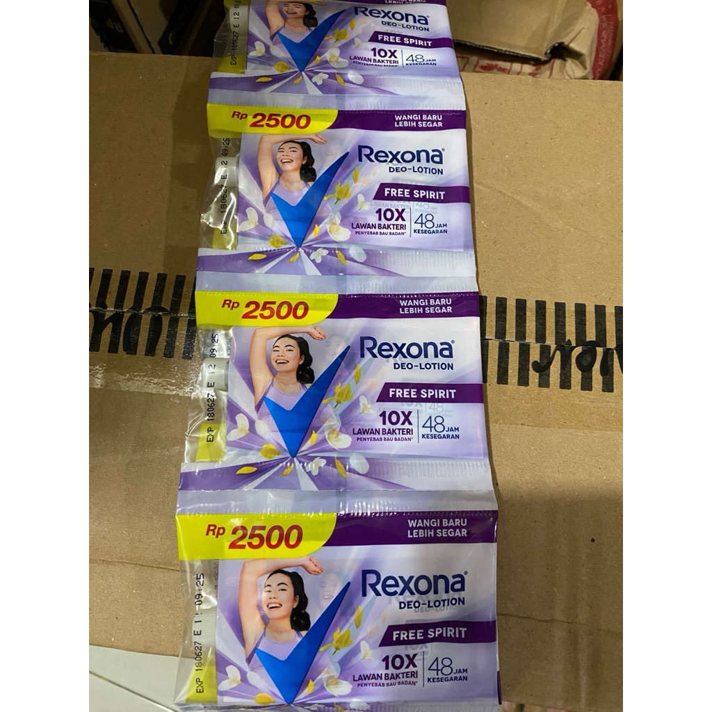 Jual REXONA SASET WOMEN DEODORANT 1 renteng isi 12 | Shopee Indonesia