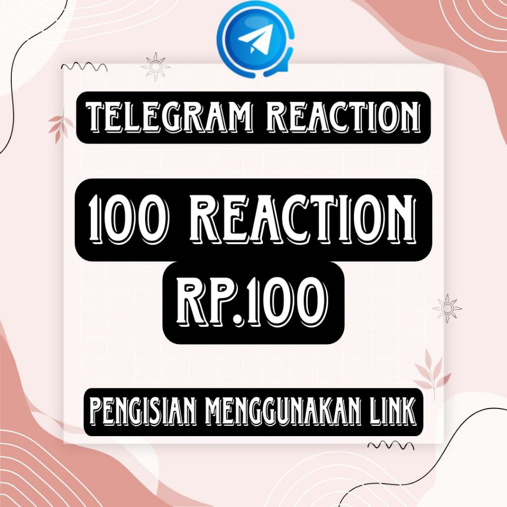 Jual TELEGRAM POST REACTION TELE | Shopee Indonesia
