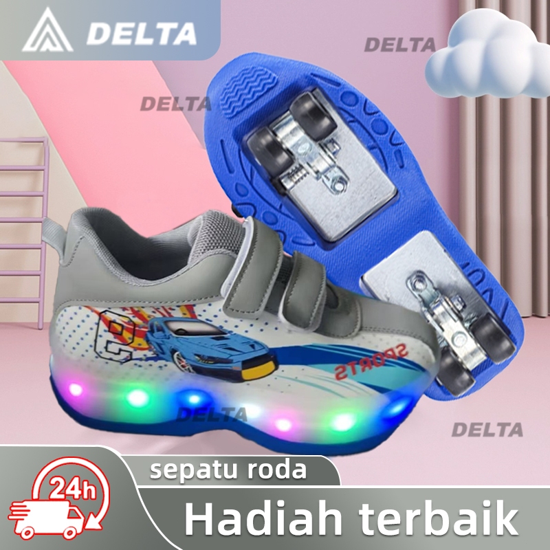 Jual 【DELTA】sepatu roda anak laki laki sepatu roda anak perempuan roda ...
