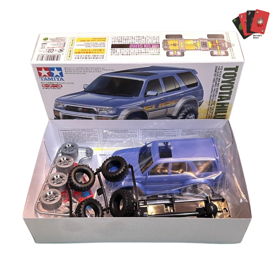 Jual Mainan Rakit Mobil Tamiya Mini 4WD - Toyota Hilux Surf SS ...