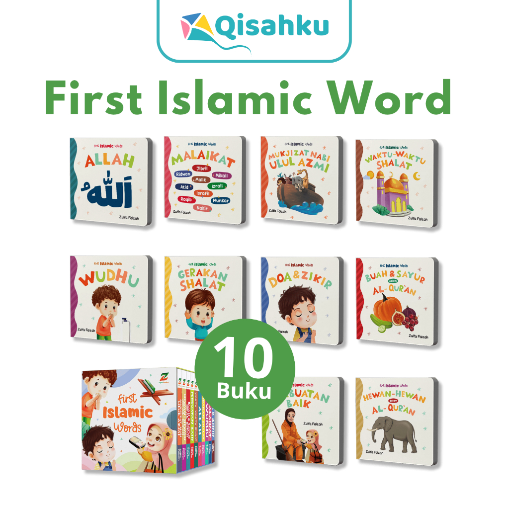 Jual My First Islamic Words Sensory Book Buku Tauhid Anak Pertamaku ...