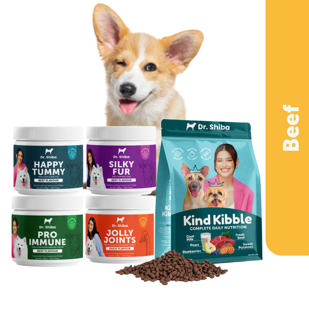 Jual Bundle Dr. Shiba All Treats & Kind Kibble 1.5 Kg | Suplemen Sehat ...