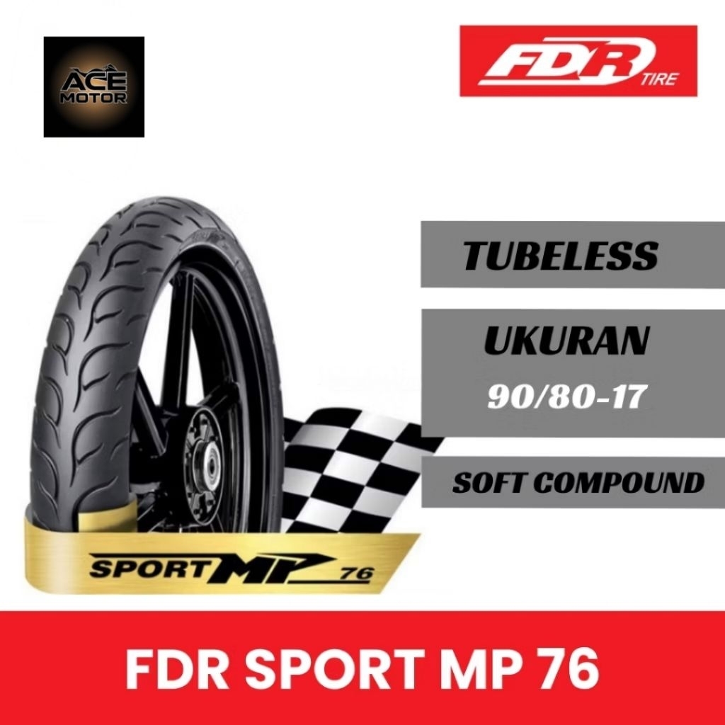 Jual Ban FDR MP 76 90/80-17 ORIGINAL promo | Shopee Indonesia