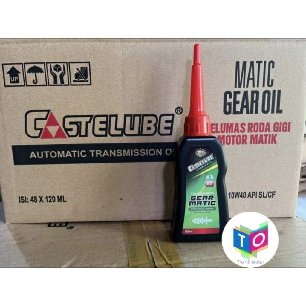 Jual Castelube Gear Matic 120ml / Oli Transmisi Motor Matic. / Oli ...