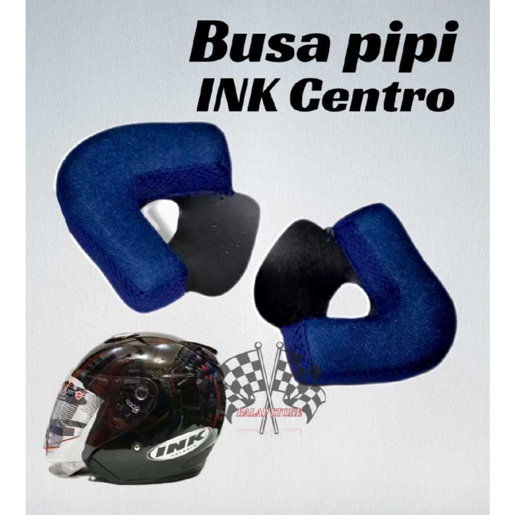 Jual Busa pipi helm INK CENTRO cheek pad helmet ink centro kanan dan ...