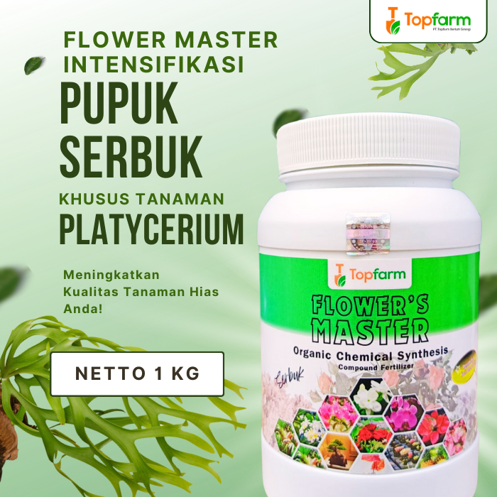 Pupuk Serbuk Topfarm / Pupuk Platycerium / Pupuk Hias Tanduk Rusa / Pupuk Akar Hias Tanduk Rusa / Pupuk Tanaman Hias Platycerium / Pupuk Platycerium Terbaik / Pupuk Penyubur Tanduk Rusa