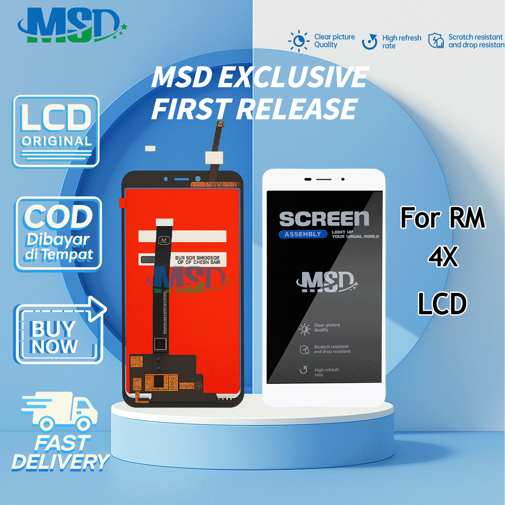 Jual LCD For REDMI 4X UNIVERSAL FULLSET Touchscreen LCD HP OG ASUGAR ...