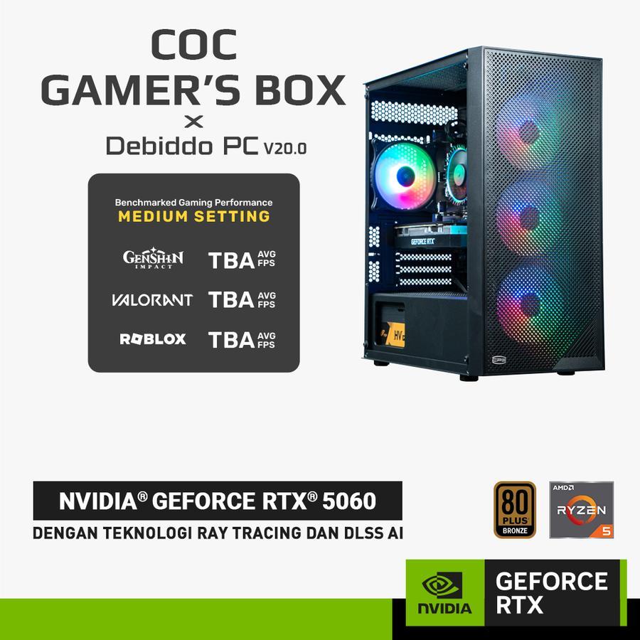 Jual COC GAMER'S BOX X Debiddo PC V20.0 - Paket PC Rakitan GeForce RTX ...
