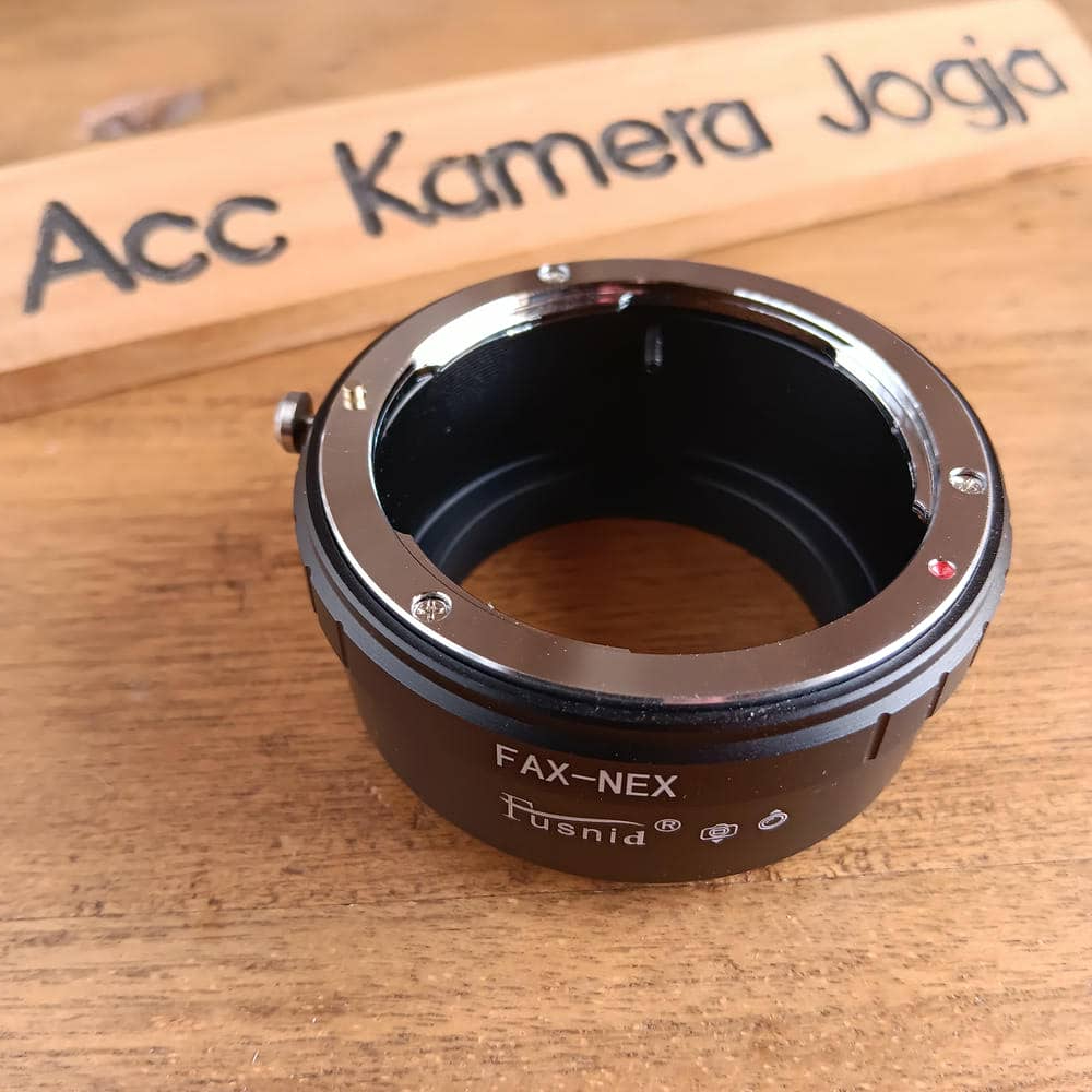 Jual Fusnid Adapter Lens Fujica FAX to Sony NEX E Mount Mirrorless ...