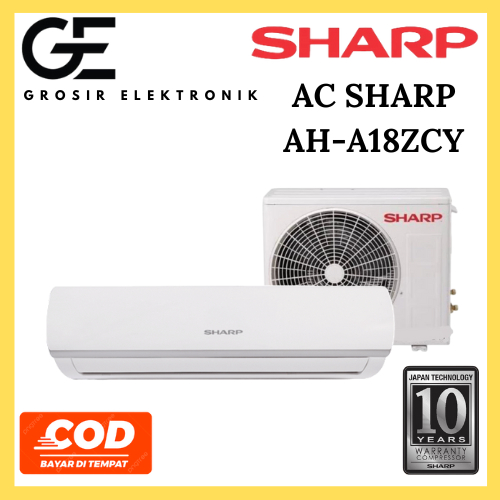 Jual AC STANDAR SHARP 2 PK AH-A18ZCY MADE IN CHINA | Shopee Indonesia