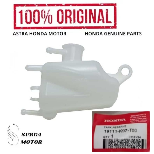 Jual Tengki Tangki Cadangan Radiator Motor Honda PCX 150 (K97 ...