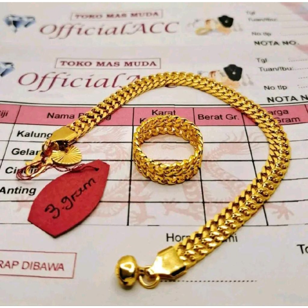Jual Cincin Rantai Emas Terlengkap Harga Terbaru Oktober 2025