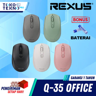 Rexus Q35 Wireless Silent Click Office Mouse