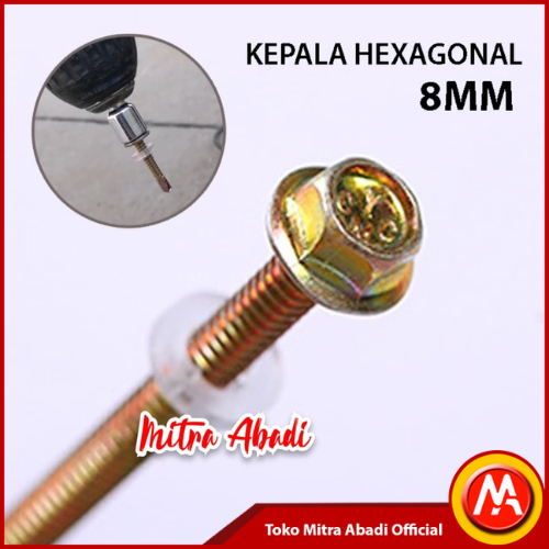 Jual Skrup Roofing Hexagon SDS / Baut Ruping Baja Ringan Atap / Hex ...