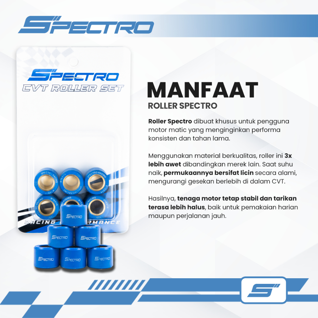 Jual Spectro Roller Vario 125 Vario 150 Vario 160 PCX ADV Stylo 160 ...