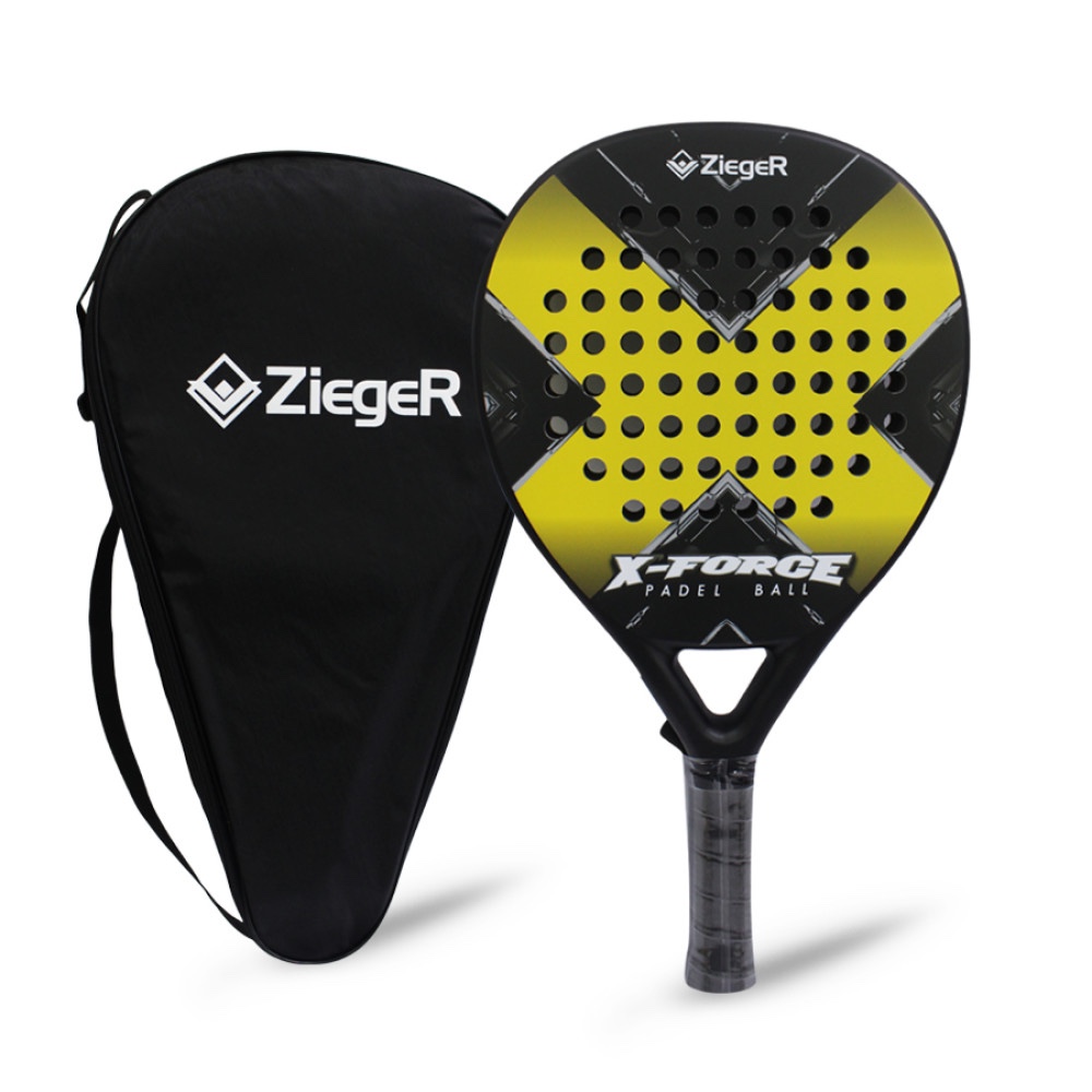 Jual Racket Padel Zieger Carbon X-Force | Raket Bola Padel Karbon ...