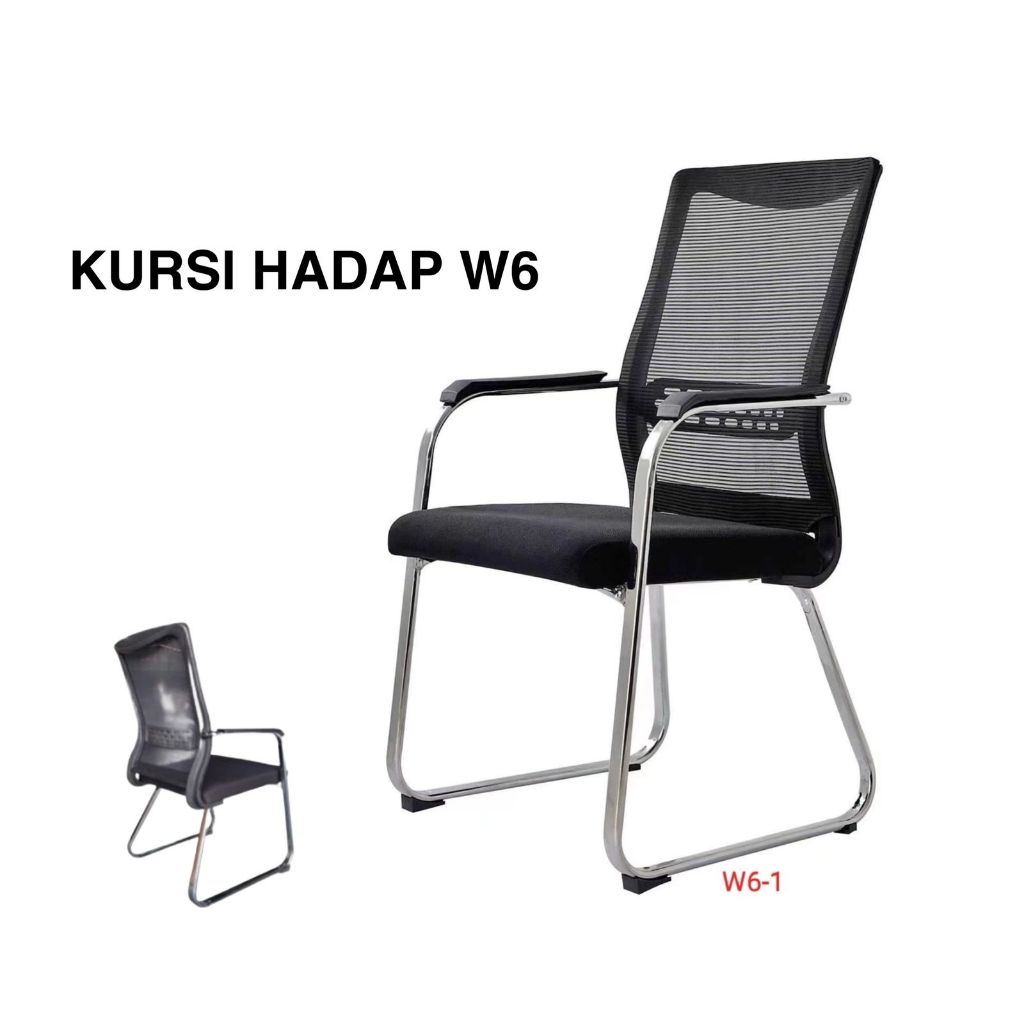 Jual (Grab/Gosend) Kursi Kantor Tanpa Roda / Kursi Hadap / Kursi Staff ...