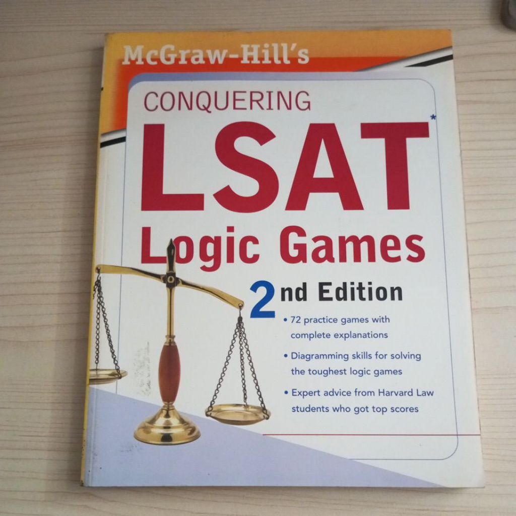 Jual BUKU CONQUERING LSAT LOGIC GAMES 2ND EDITION | Shopee Indonesia