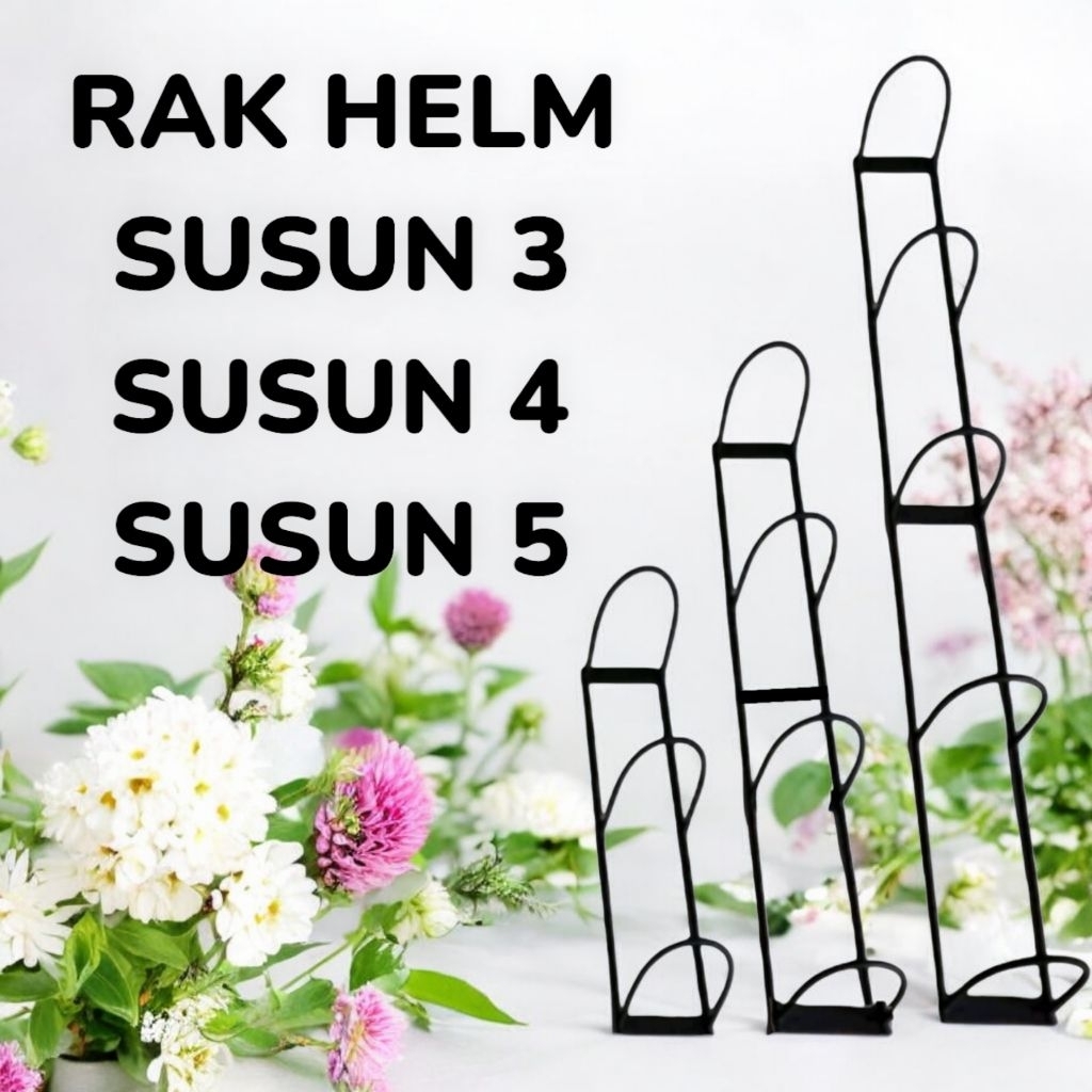 Jual TERMURAH rak helm display helm gantungan helm cantolan helm ...