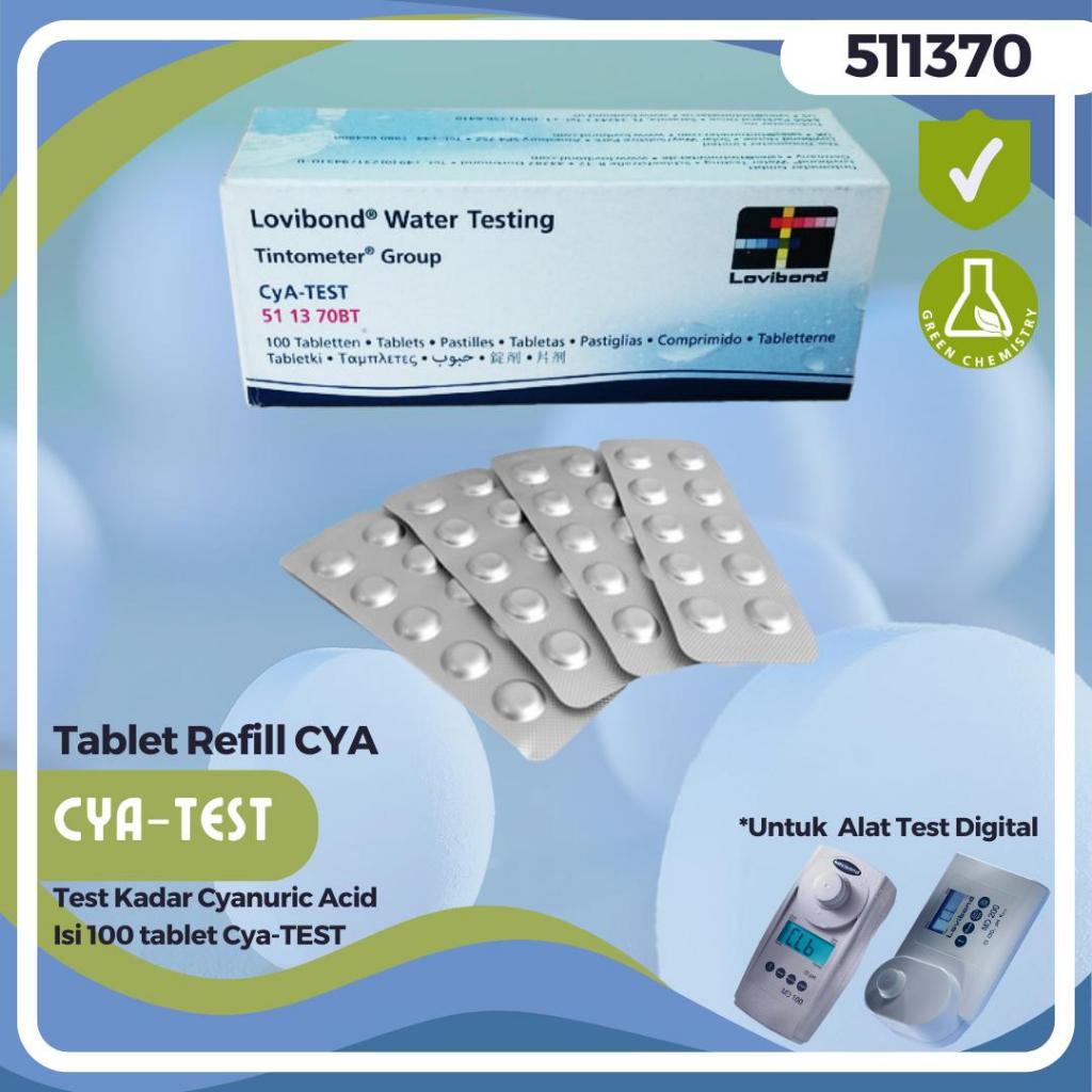 Jual Refill Pool Test Kit Cyanuric Acid Lovibond CYA-TEST Ex. Jerman ...