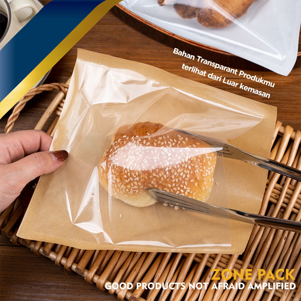 Jual Plastik Roti Polos Coklat Putih| Plastik Roti Sealer Roti Boy ...
