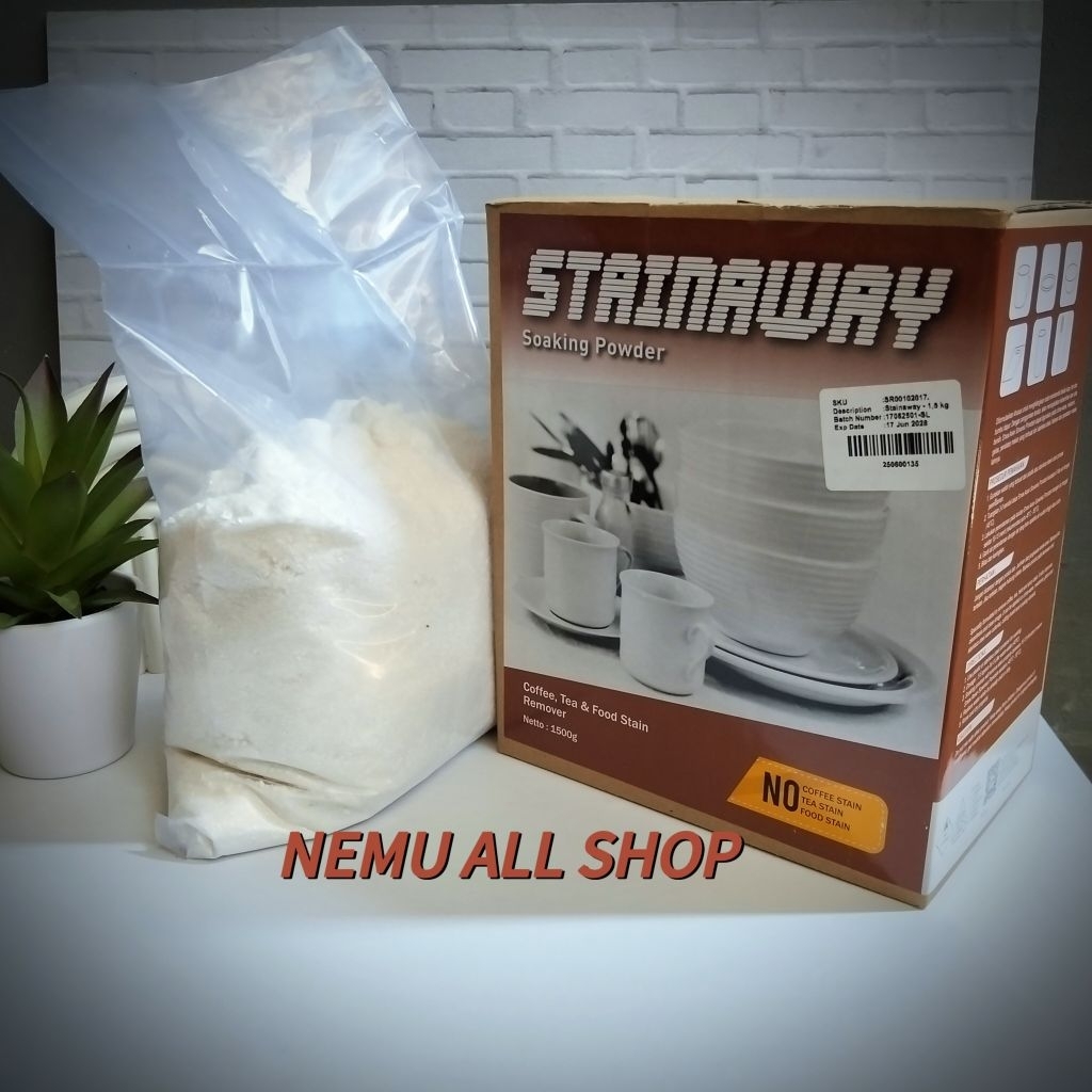 Jual STAINAWAY Soaking Powder 1,5 Kg iClean (Menghilangkan noda ...