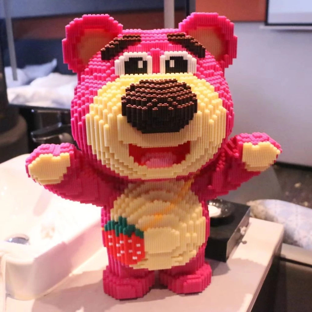 Jual 40cm Nano Block BIG LOTSO BEAR Series Big Size Mainan Anak Balok ...