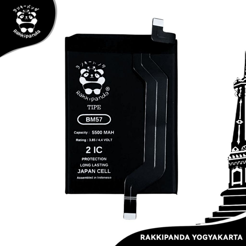 Jual Baterai RakkiPanda Battery 67 WATT BM57 POCOPHONE POCO X3 GT ...