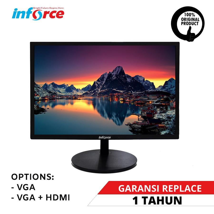 Jual MONITOR INFORCE LED 1950AT 1950 AT 19.5 20 19 inch inc - VGA ...
