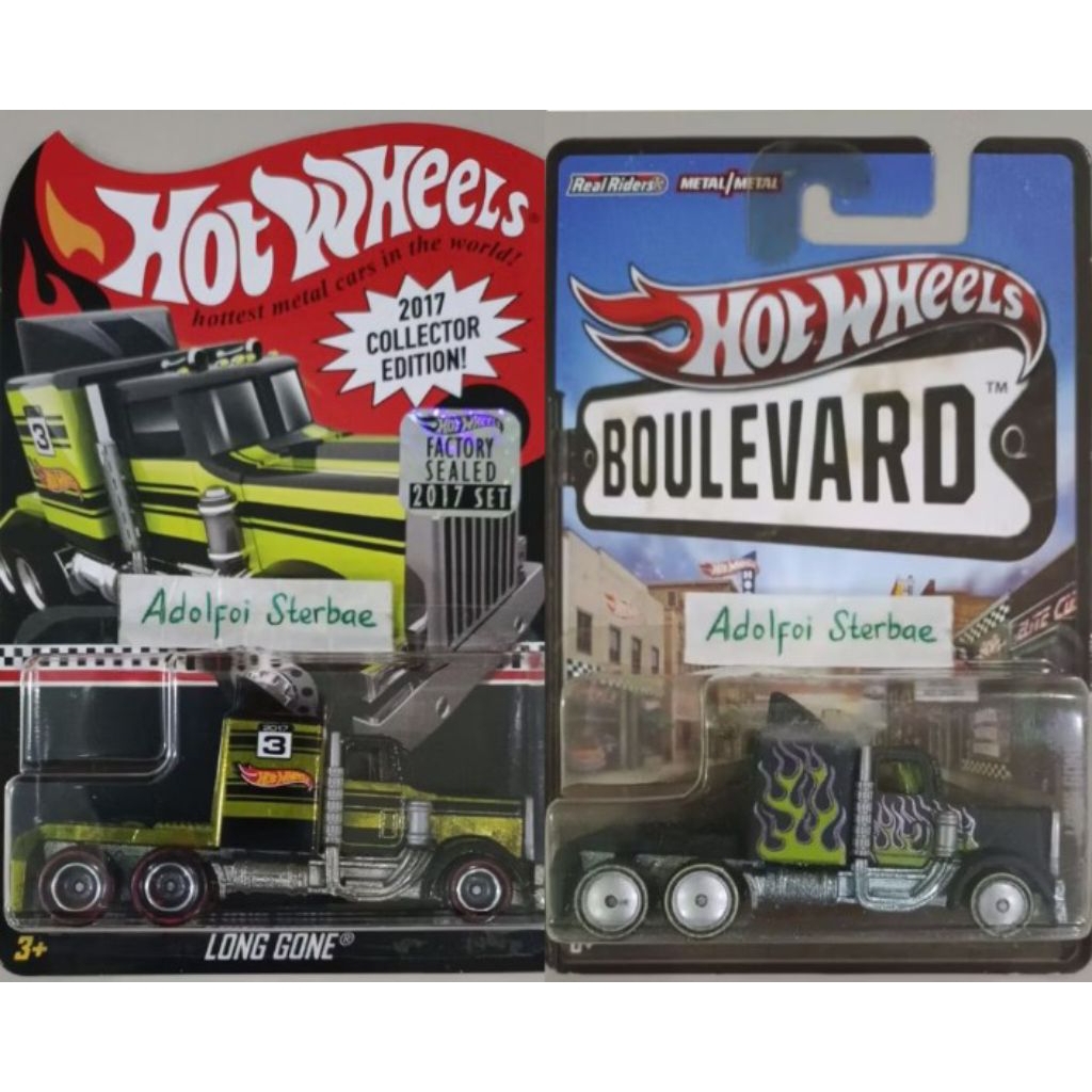 Jual hotwheels hot wheels long gone long shot edisi boulevard real