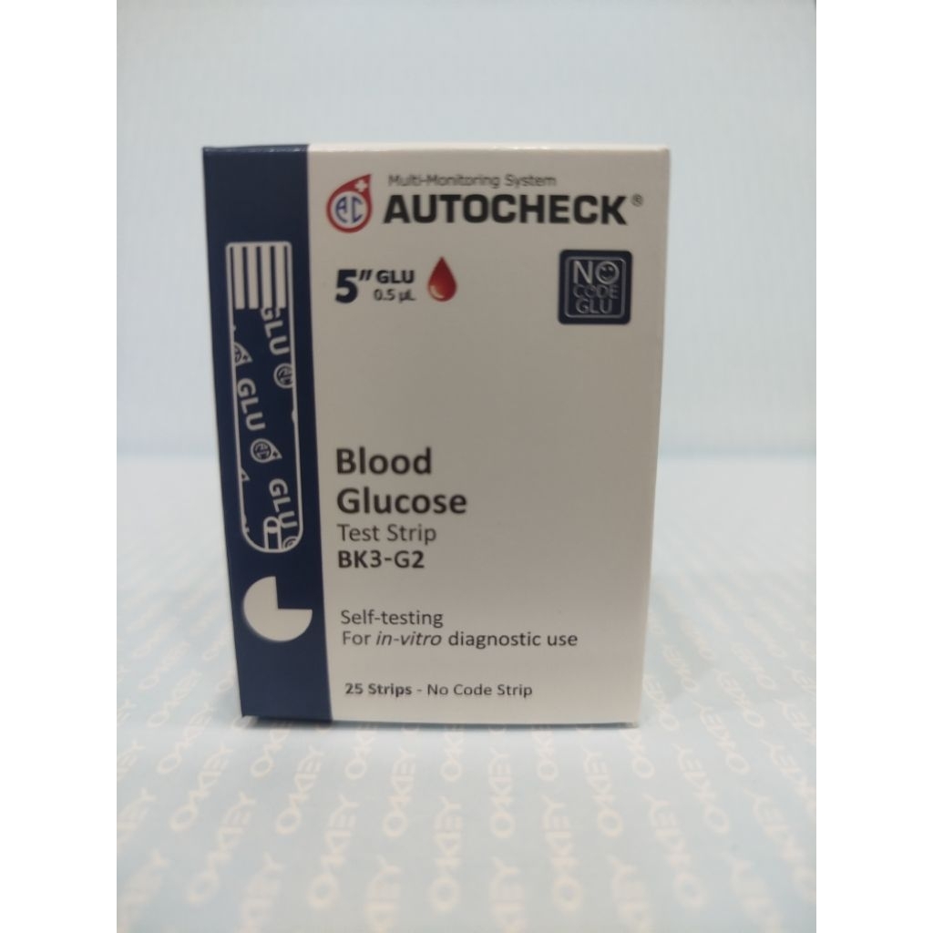 Jual Paket Grosir Autocheck gula darah auto check blood glucose isi 25 ...