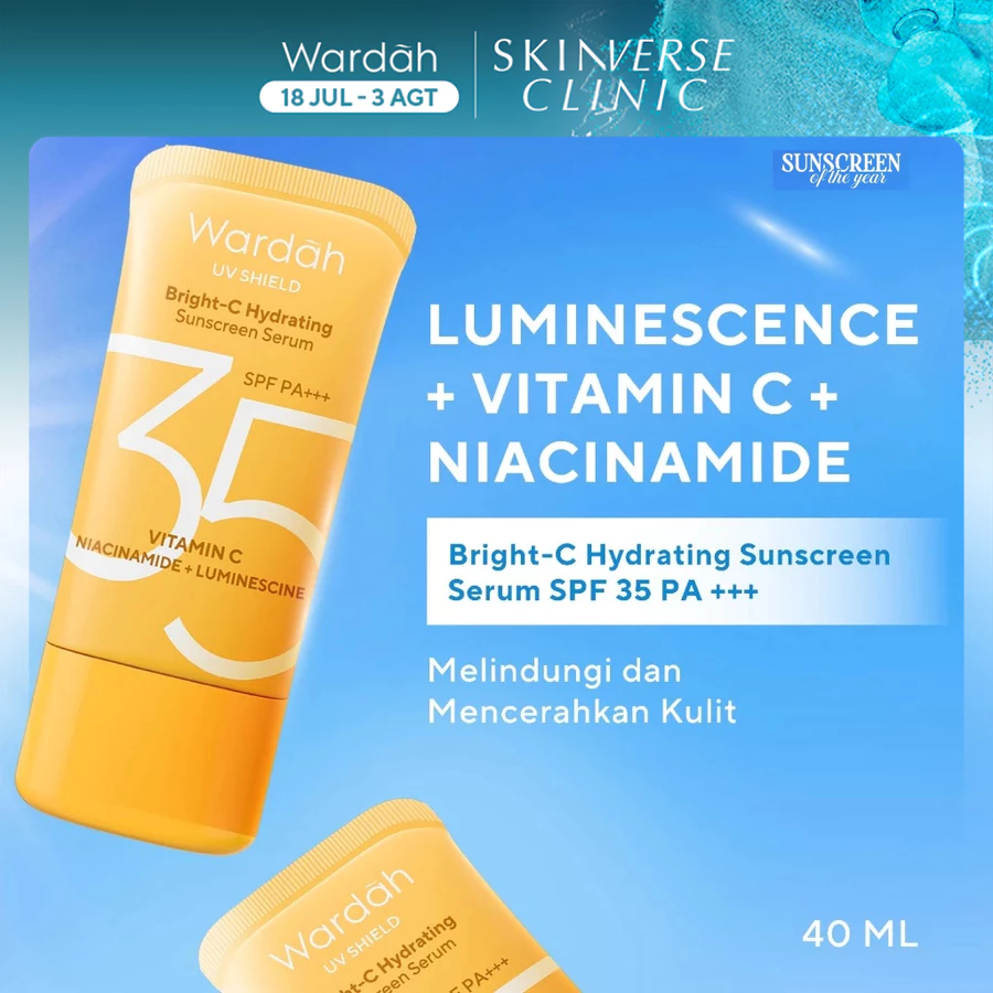 Bright-C Hydrating Sunscreen Serum SPF 35 