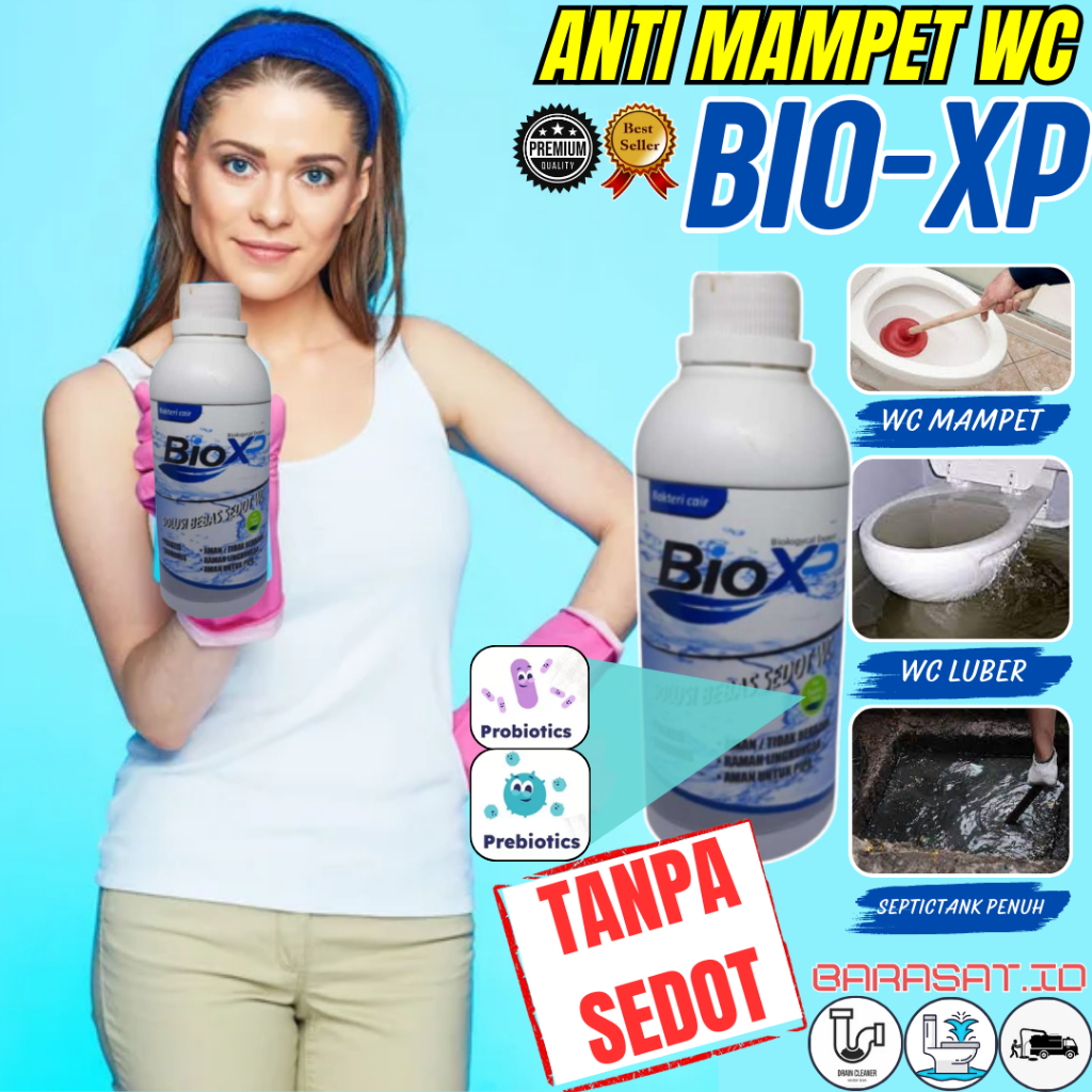 Jual Bio Xp Pengurai Tinja Septic Tank Ampuh Obat WC Penuh | Shopee ...