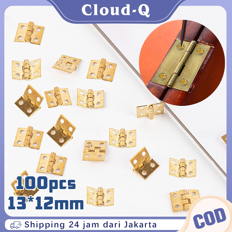 Jual 100pcs Engsel Kecil Mini 13 X 12 Mm Engsel Kecil Antik Perhiasan ...