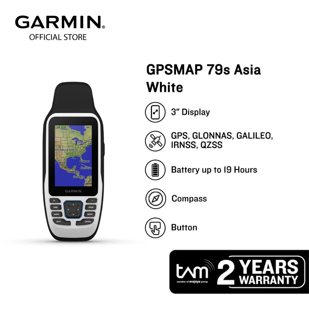 Garmin GPSMAP 79s Asia - White