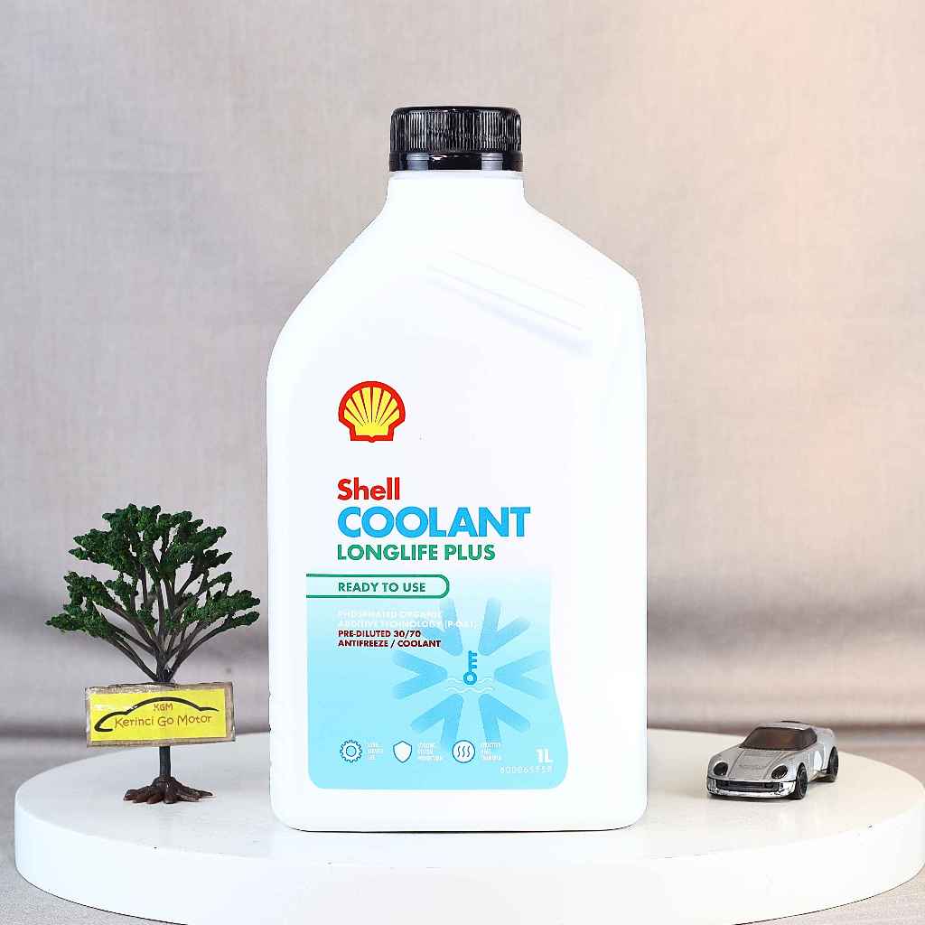 Jual Shell Air Radiator Coolant 30/70 Hijau 1 Liter Cairan Pendingin ...