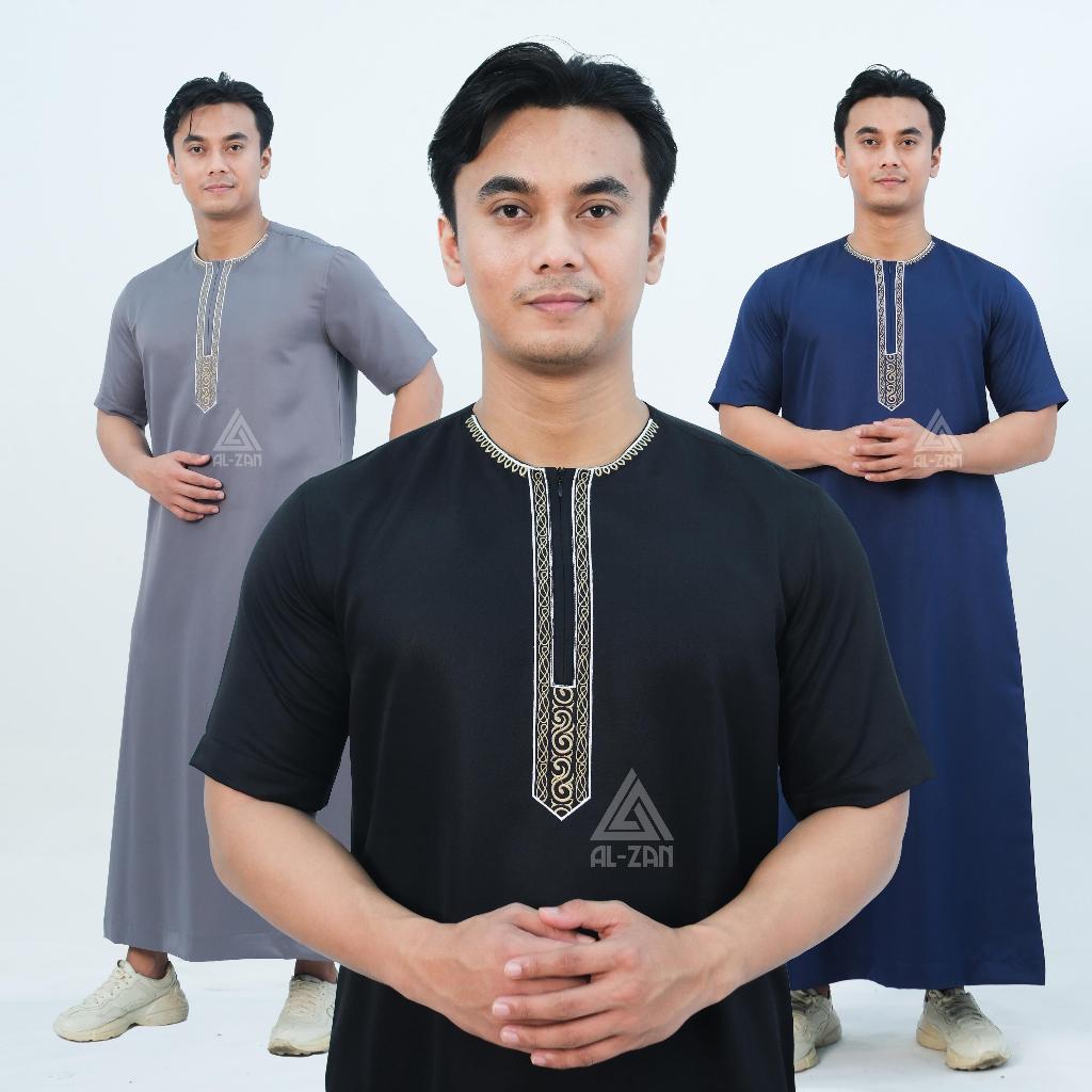 Jual Jubah Slimfit UTSMAN jubah gamis pria Gamis muslim Pria Jubba ...