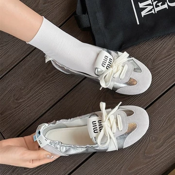 Sepatu Sneakers Flatshoes Sport Casual Wanita