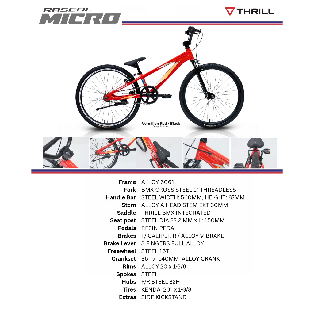 Jual SEPEDA BMX THRILL RASCAL MICRO | Shopee Indonesia