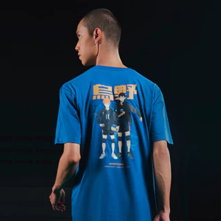 M231 - Haikyu!! Karasuno T-shirt Biru 1080