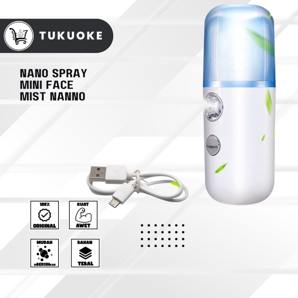 Jual Nano Spray Mini Face Mist Nanno Spray Facial Wajah Mini Facial ...
